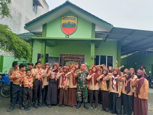 Koramil 0201-10/MM Adakan Pembinaan Saka Wira Kartika