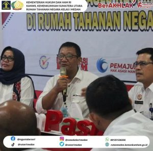 Bawaslu Kunjungi Rumah Tahanan Kelas1 Medan