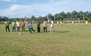 Ketua ASKAB PSSI Padang Lawas Membuka Turnamen Naben Cup 1 Tahun 2024