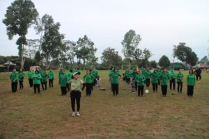 Kodim 0206/Dairi Semarakkan Pagi Sidikalang dengan Car Free Day dan Jumat Sehat Senam Aerobik