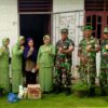 Sambut HUT TNI ke- 80,Danramil 06/MB Bagikan Bansos ke Warga Binaan