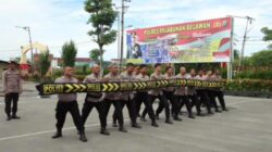 Kabag Ops Polres Pelabuhan Belawan Pimpin Latihan Dalmas untuk Tingkatkan Kesiapsiagaan Personel