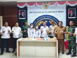 Rutan Kelas I Labuhan Deli Laksanakan Tes Urine Bagi Pegawai Dan Warga Binaan, Wujud Komitmen Bersih Dari Narkoba