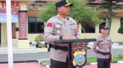 Pimpin Apel Launching Pamapta SPKT, Kapolres Toba : Dorong Pelayanan Polisi Lebih Responsif