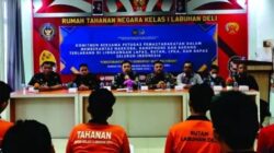 Rutan Kelas 1 Labuhan Deli Gelar Sidang TPP, Sebanyak 40 Orang Warga Binaan Mengikuti