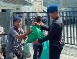 Di Bulan Ramadhan, Brimob Polda Sumut Hadir Berbagi Harapan Lewat Jum’at Berkah