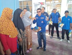 Ramadhan Berbagi,HNSI Medan Bersama Relawan Wak Young Salurkan 300 Karung Beras