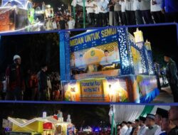 Semarakkan Malam Takbiran, Kecamatan Medan Deli Turut Ambil Bagian Kegiatan Pemko Medan Gelar Pawai Mobil Hias