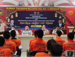 Sidang Tim Pengamat Pemasyarakatan di Gelar Rutan Labuhan Deli, Evaluasi Program Pembinaan