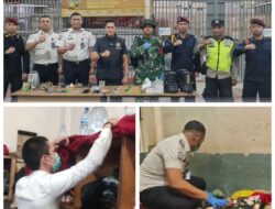 Razia Serentak Rutan Kelas I Medan Bersama TNI dan Polri