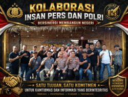 Polsek Medan Labuhan Jalin Silaturahmi Dengan Insan Pers 