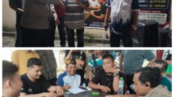 Rayakan HUT ke-81 RI, Jurnalis Medan Utara Gelar Domino Ceria di Mapolsek Medan Labuhan