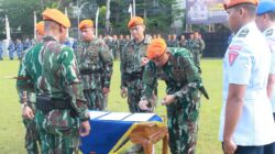 RESIMEN HANUD 1 PASGAT GELAR UPACARA SERAH TERIMA JABATAN KOMANDAN YONHANUD 14 PASGAT DAN YONHANUD 15 PASGAT