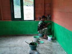 Program Bakti TNI Ubah Rumah Tak Layak Menjadi Hunian Nyaman bagi Sakharina Zalukhu