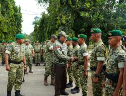 Menhan RI Didampingi Kasdam I/BB Kunjungi Yonif TP 902/SPG, Tinjau Fasilitas dan Beri Motivasi Prajurit
