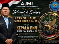Prajurit TNI AL,Letkol Laut (KH) Sahala Sinaga.S.Sos.M.M Dipercayakan Jabat Kepala BNNK Tanjungbalai