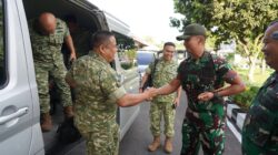 Danrem 022/PT Sambut Kunjungan Kerja Tim Audit Itjen TNI Periode III TA 2026 di Makorem