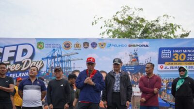 CFD Belawan Meriah, Saipul Bahri Dukung Gaya Hidup Sehat dan UMKM Lokal