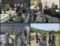 Pasis Dikreg Seskoad LXVIII Laksanakan KKL Binsat di Yonif 132 Bima Sakti, Penanganan dan Mitigasi Karhutla di Kabupaten Kampar