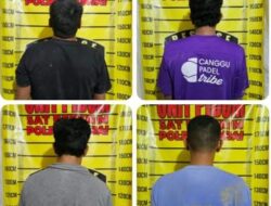 Polres Binjai Berantas Premanisme, Empat Terduga Pelaku Pungli Diamankan