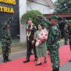 Wujud Penghormatan dan Penghargaan, Prajurit Petarung Gelar Tradisi Korps Pedang Pora Penyambutan dan Pelepasan Dandim 0201/Medan