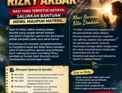 AMS Distrik Kota Medan 102.01 Gerakkan Solidaritas, Galang Dukungan untuk Kesembuhan Muhammad Rizky Aqbar