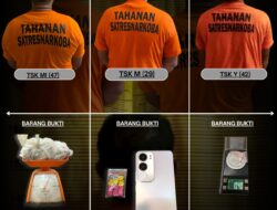 Polres Binjai Ciduk 3 Terduga Pelaku Narkoba