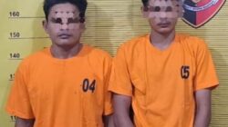 Dua Terduga Pelaku Curanmor Ditangkap Polsek Binjai Kota, Kapolres Tegaskan Komitmen Berantas 3C