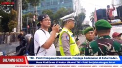 TNI Bantu Polri Wujudkan Keamanan dan Kenyamanan di Kota Medan