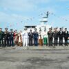 703 PRAJURIT, GETARKAN DERMAGA BELAWAN:TNI KUAT BERSAMA RAKYAT