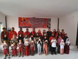 Lanjutkan Arahan Megawati, PDI Perjuangan Sumut Bantu 59 Siswa Terdampak MBG di Galang