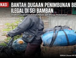Bantah Dugaan Penimbunan BBM Ilegal di Sei Bamban, N Disebut Layani Kebutuhan Petani dan Warga Pedalaman