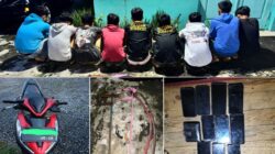 Tim Libas Polres Binjai Gagalkan Rencana Tawuran, 9 Remaja Diamankan Bersama Senjata Tajam*