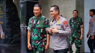 Kapolda Sumut Sonny Irawan Silaturahmi ke Pangdam I/BB, Perkuat Sinergi TNI-Polri