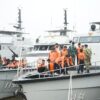 TUMBUHKAN JIWA BAHARI DI ATAS GELADAK KAPAL PERANG : RATUSAN PELAJAR KOBARKAN SEMANGAT CINTA LAUT DI KODAERAL I