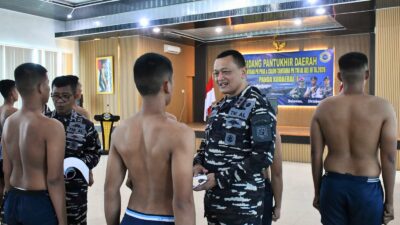 Kompetensi Jadi Harga Mati, Kodaeral 1 Tegaskan Sekeksi Prajurit TNI AL Transparan Dan Objektif